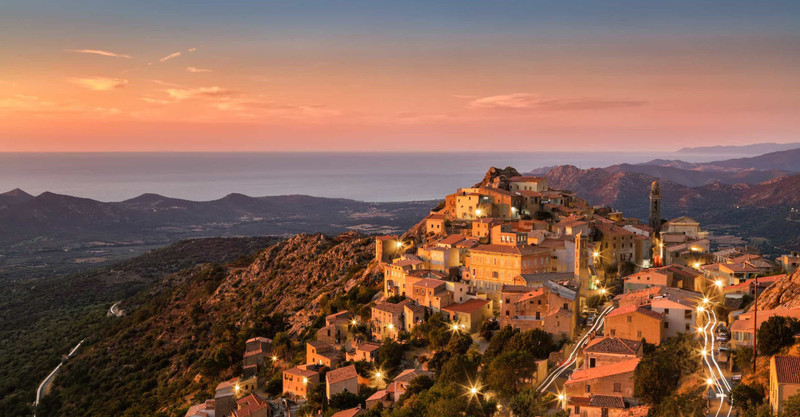 The start town of Corte The start town of Corte